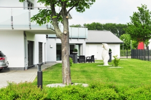 Gartenansicht Zahnarztpraxis Eysoldt